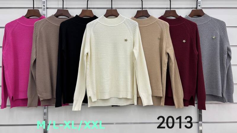 Swetry damskie Roz M/L-XL-2XL, Mix Kolor Paczka 10 szt